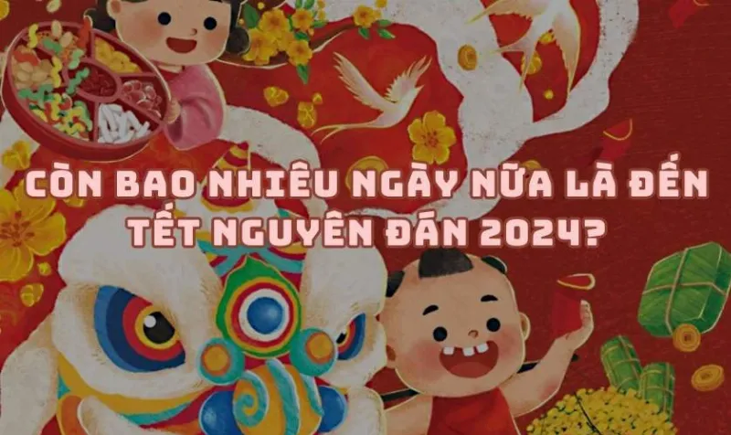 Đếm ngược đến Tết Nguyên Đán 2024